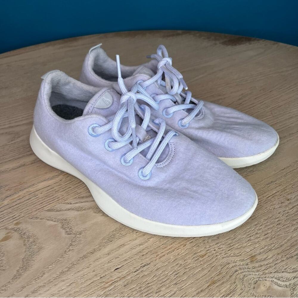 allbirds The Wool Runners Sneakers Shoes Trainers Merino Wool Lavender Purple W9